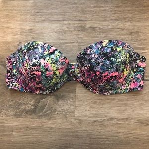 Victoria’s Secret Strapless Bikini Top Size 32C
